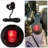 LMoDri Waterproof 12V Motorcycle 7/8" 22mm Handlebar Switches Motorbike Headlight Hazard Brake Fog Lights -OFF- Switch
