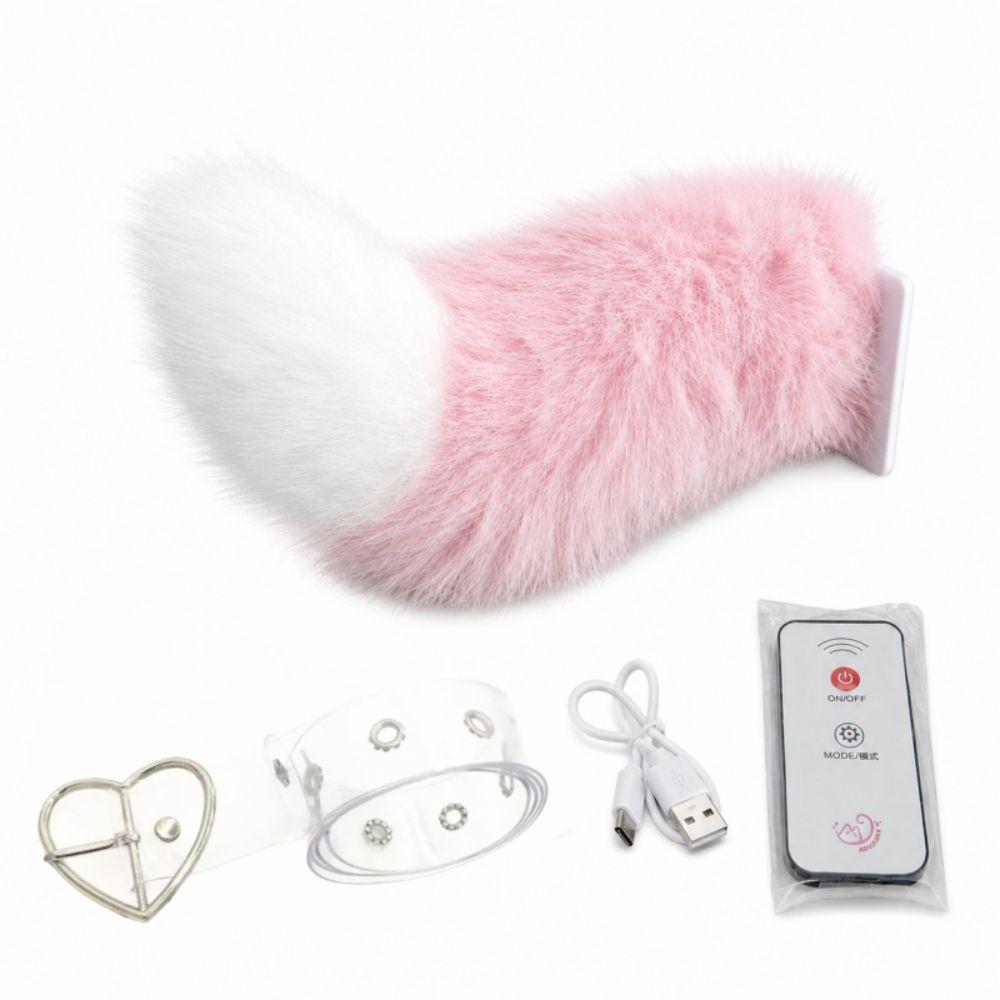 Voice Control Role-playing Belt Plush Electric Tail  Halloween Cosplay Performances, Etc