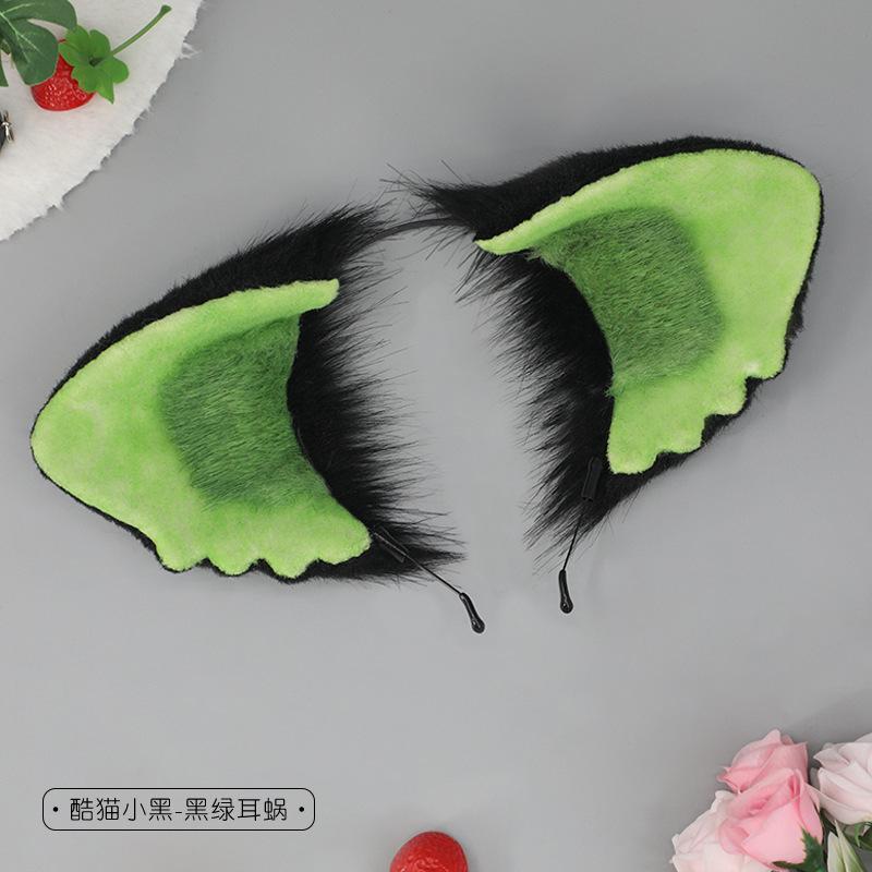Plush Ears Comic Show Cos Accessories Props Headband Ark Operator Lone Bear Ears Headgear Simulation Beast Ear Headband