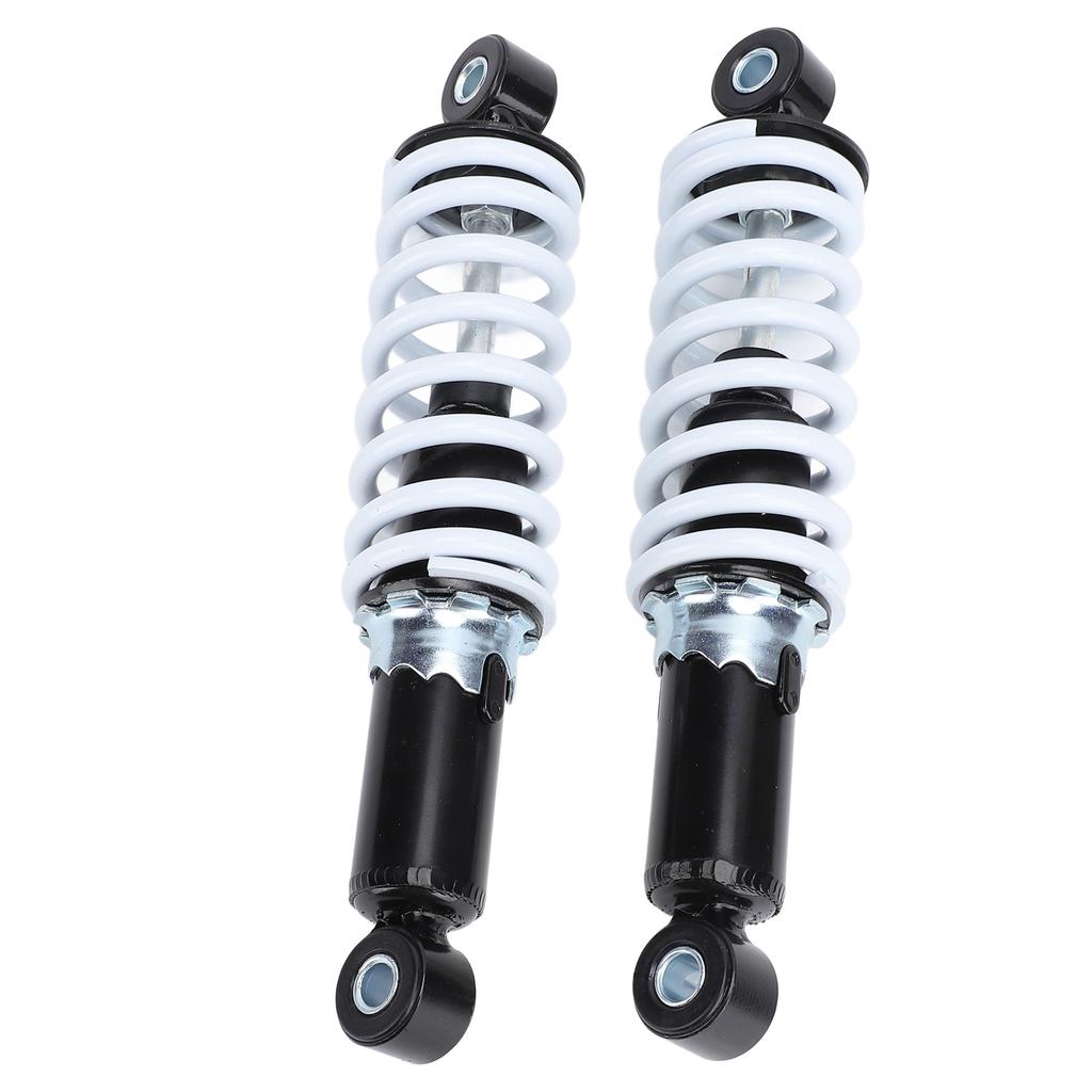 2Pcs Shock Absorber 250mm Hole Distance 450lbs Load Bearing Adjustable Damping for 50cc 70cc 90cc 110cc Dirt Pit Bike