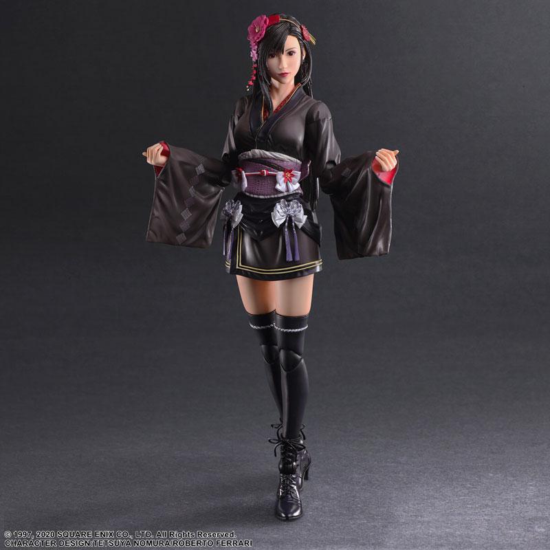 [USED] FF7 Remake Play Arts Kai Tifa Lockhart Exotic Dress Ver.