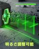 LASGOO Mini Laser Level with Green Laser, Self-Leveling Crosshairs, Ideal for Hanging Pictures and Construction
