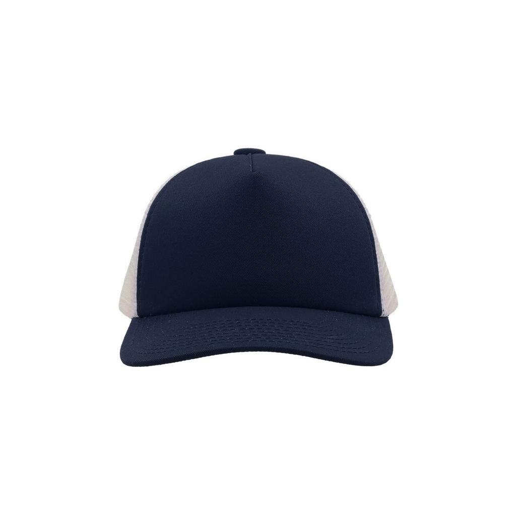 Atlantis Record Mid Visor 5 Panel Trucker Cap (Pack of 2)
