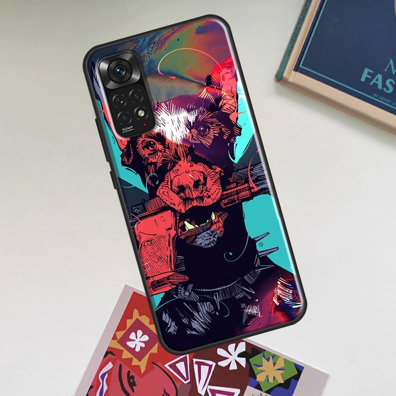 Animals Doberman Dog Case For Xiaomi Redmi Note 14 13 12 11 9 10 15 Pro Plus Redmi 15 15C 14C 13C 12C 10C Cover