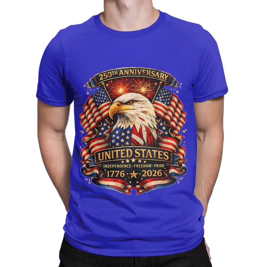 freedom 250 Years America 250 1776 2026 250th Anniversary US Flag Funny 100 Cotton TShirt freedom 250 Tops Tees For Unisex