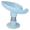 Leaf Shaped Soap Box Soap Storage Container Case for Bathroom Shower Home Outdoor Travel Blue