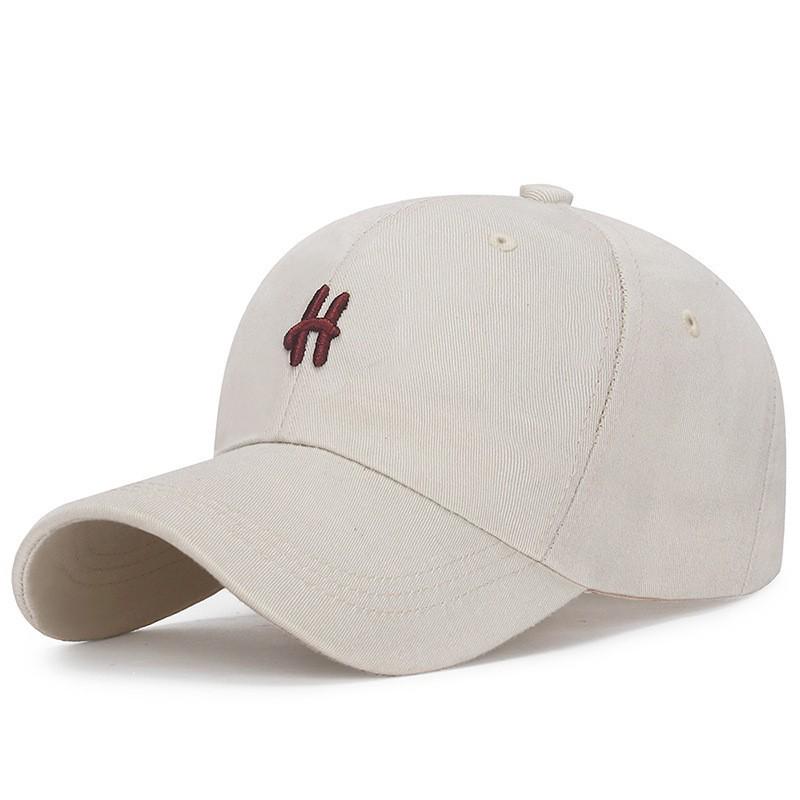 Korean-Style Trendy Unisex Sunshade Baseball Cap – Embroidered, Duckbill Design for Casual and Outdoor Wear.