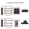 HDMI Audio Analogowy Dźwięk Przestrzenny Dźwięk Dźwięk HD Multimedia Cyfrowy Ekstraktor Dźwięku Konwerter do Domu i Ekstraktor, Dekoder, Dekoder 5.1CH,