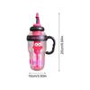 Straw Water Bottle Large Water Bottles With Straw Cartoon Flask Leak-Proof Container Drinking Cups Reusable Large Capacity