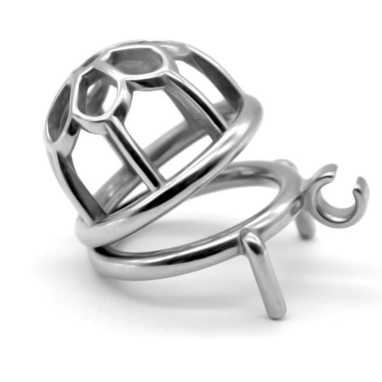 FRRK 50mm Sm Sex Toys Chastity Lock Penis Cage with Keyholder Male Chastity Device Sex Shop Chastity Cage 304 Stainless Steel