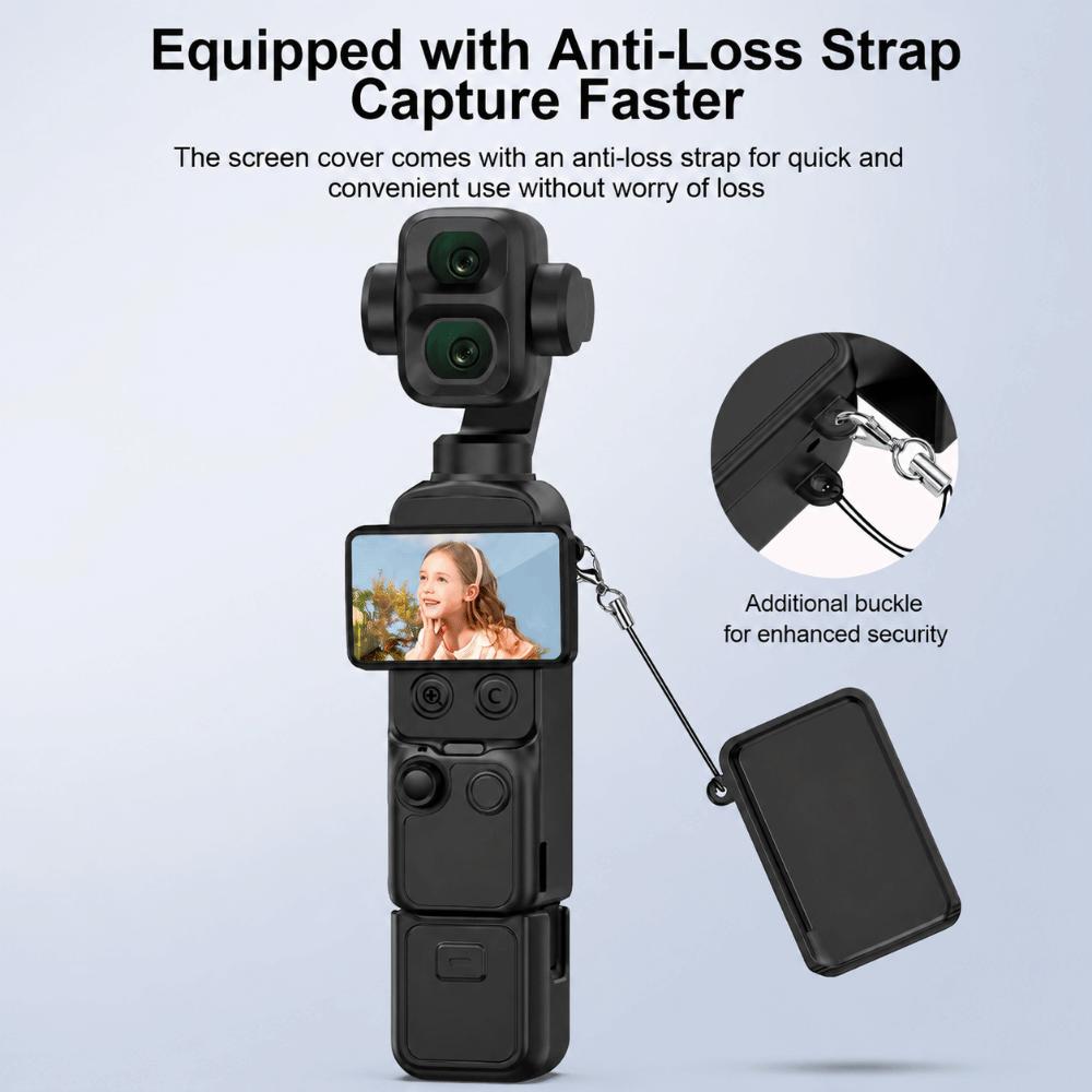 Full Protection Screen Protector Lens Cover for DJI Osmo Pocket 4P Gimbal Camera Accessories