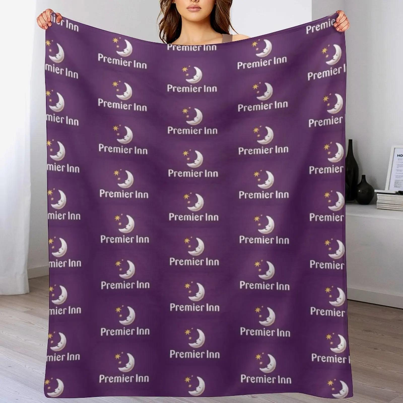 

PREMIER INN Throw Blanket Wrinkle Resistant Lightweight Blanket 102x76cm(40x30in)