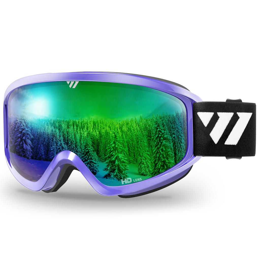 New Brand Ski Goggles Double Layer Lens Anti Fog UV400 Protection Snow Glasses for Men Women Skiing