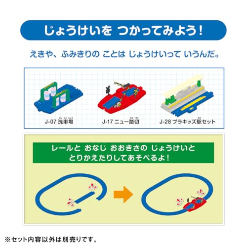Takara Tomy "Plarail S-16 Rail Speed Change!! E5 Series Shinkansen Hayabusa" Train Toy for ages 3 and up. Meets toy safety standards and is ST mark