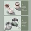 316 Large-Capacity Thermos Cup for Men, High-Looking Stainless Steel Water Cup for Women, One Lid, Dual Drinking Options, Customizable