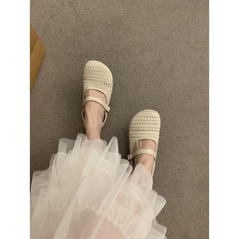 Fashion Fashion Style Women's Flats Slippers Suede Fad Mules Shoes New Slingback Sandals Summer Casual Flip-flops Woman Slides Sandals