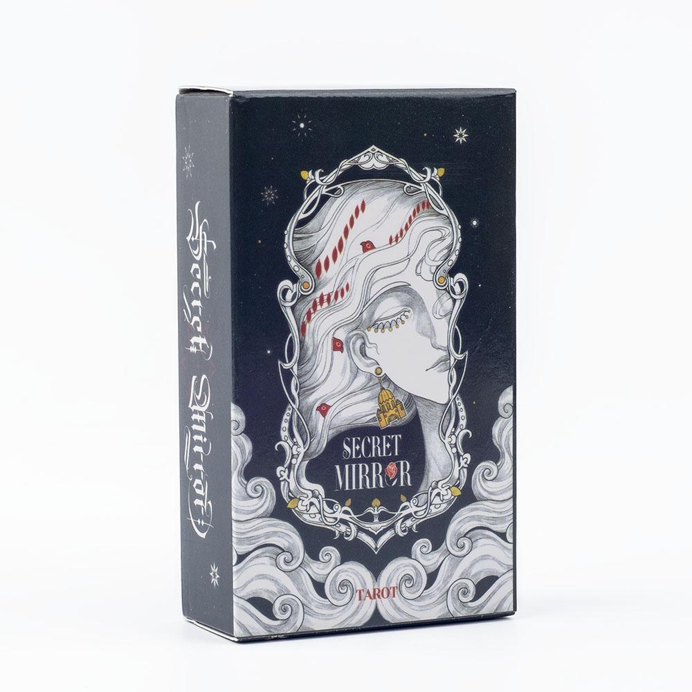 Secret Mirror Tarot 80 Cards Family Gathering Divination Deck English Version Board Game