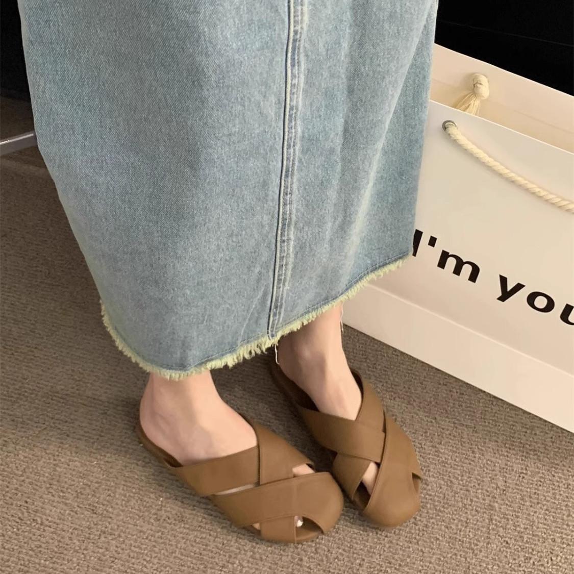 

Женские тапочки и сандалии на плоской подошве с круглым носком, клетчатые шлепанцы, мюли, оригинальная удобная обувь, 39 лучших моделей, стильная обувь из ПВХ 35