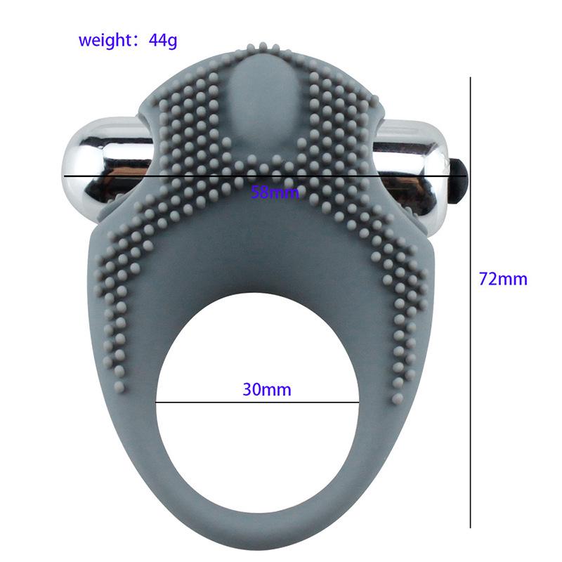 Men's Vibrating Delay Ring & Clitoral Teaser for Foreplay