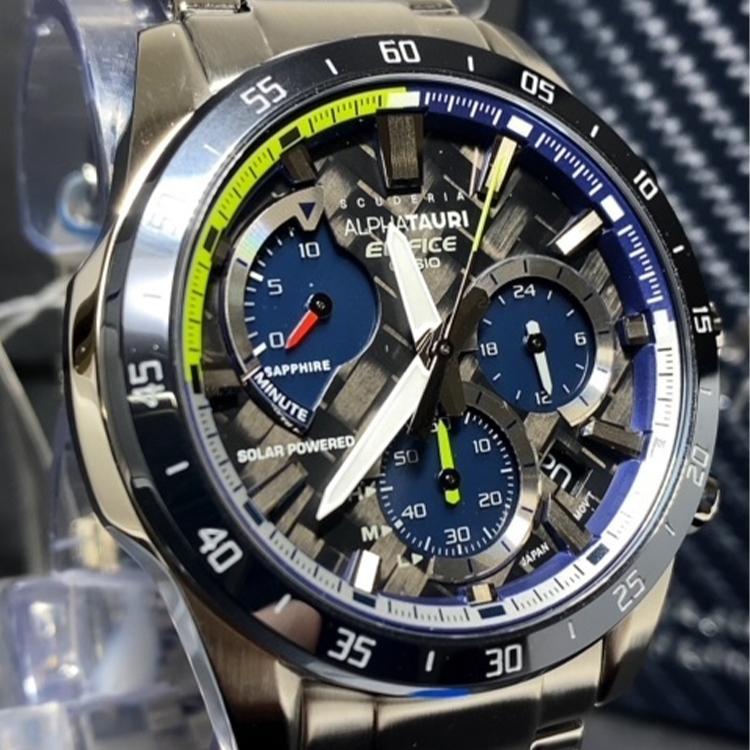 Casio Men EDIFICE Blue Watch EFS-S580AT EFS-S580AT