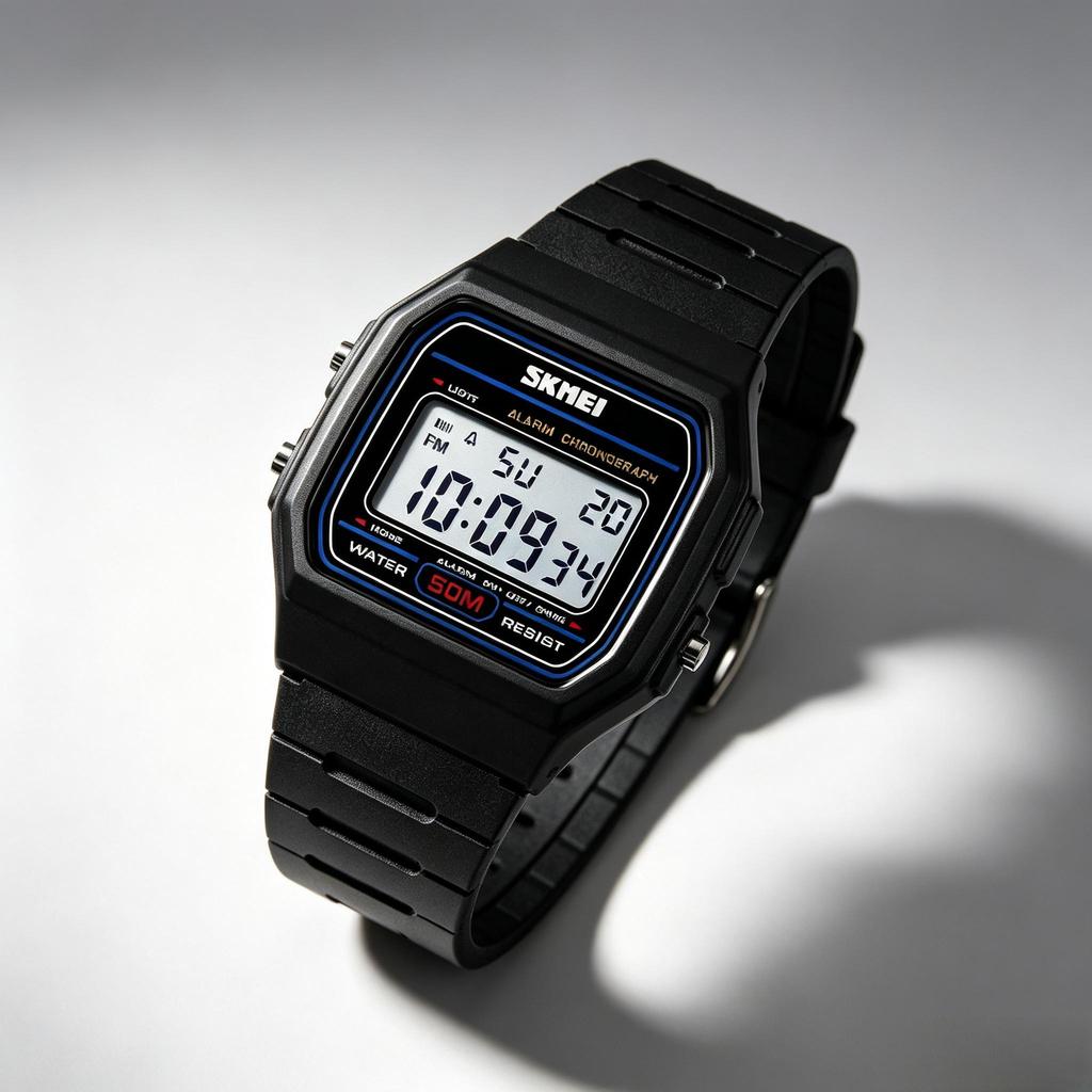 Reloj Digital Unisex SKMEI Cronógrafo Luz de Fondo LED Escolar 1412