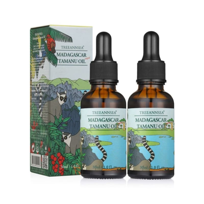 2 bottles of Madagascar Tamanu Oil + 20ml Desert Salt Pack Cleanser included