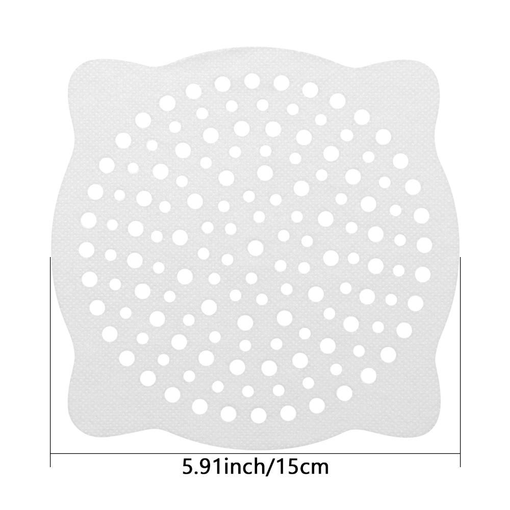 Sink Disposable Easy To Install Shower Floor Drain Cover Bath Hair Catcher Mesh Stickers Filter