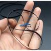1pc 4mm width transmission rubber drive belt for walkman repeater cassette deck counter audio tape recorder  turntable