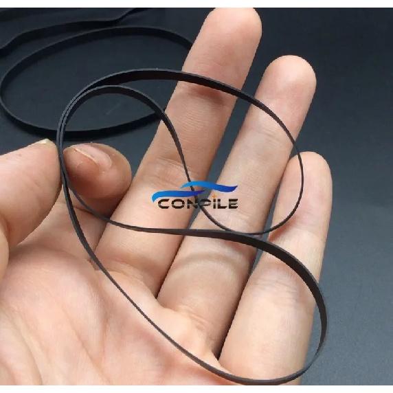 1pc 4mm width transmission rubber drive belt for walkman repeater cassette deck counter audio tape recorder turntable
