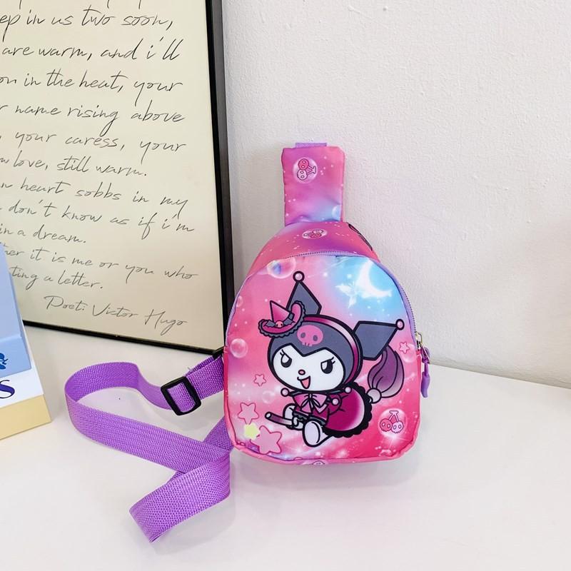Adorable Cartoon Children's Chest Bag For Boys And Girls Perfect For Preschool Use