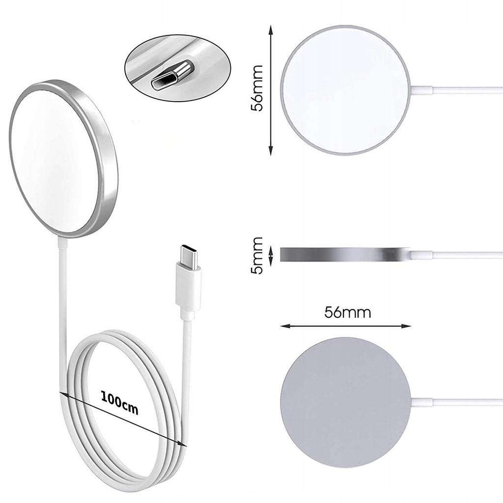 Magsafe Wireless Charger For iPhone 11 12 13 14 15 16 17 Pro Max