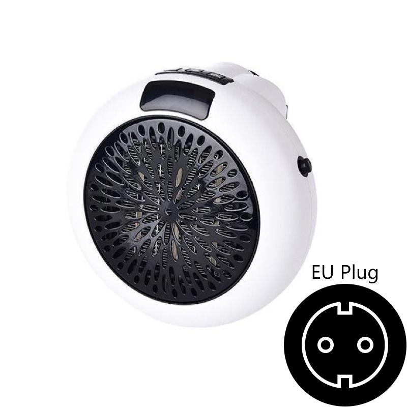 Portable 220v Mini Space Heater Wall-mounted Adjustable Constant Temperature Room Air Heater Timer Set Home Air Heater