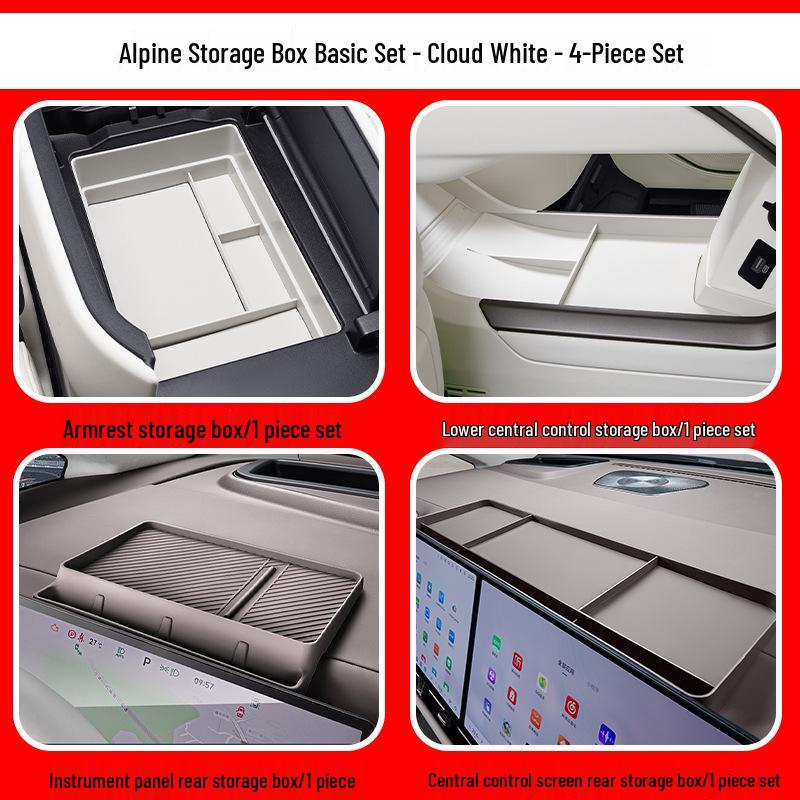 Wey Gaoshan 7/8/9 Instrument Screen Silicone Storage Box for Car Interior