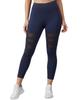 Damen Sportstrumpfhosen & Leggings mit Mesh-Einsatz : Ideale Gymnastikbekleidung für Damen, Active Wear, Yoga & Fitness