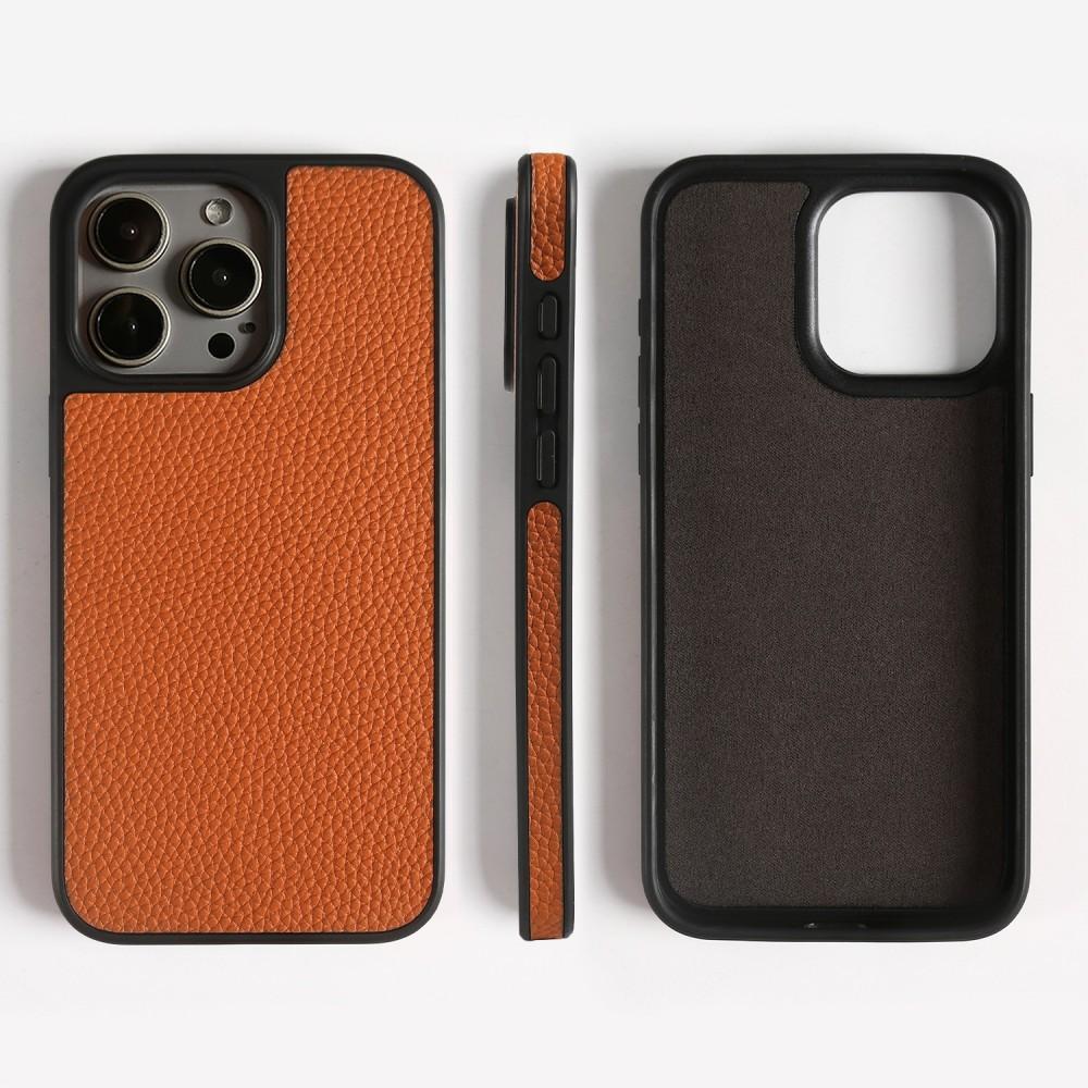 Premium Genuine Leather Case For Iphone 16 Pro Max 15 14 13 12 11 Phone Cases Full Coverage Shell Back Protective Coque Capa