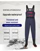 Aquaculture Work Overalls: Durable One-Piece Bib Waders for Labor Protection