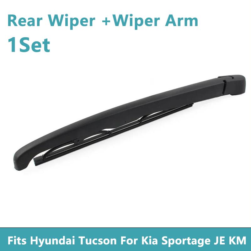 Rear Windshield Wiper Arm Blade Set For For Hyundai Tucson,305mm 2004-2013 Rear Window Windshield Wiper Blades Arm 1 set