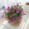 Artificial Plastic Cherry Flowers Silk Daisy Christmas Decorations Vase for Home Garden Party Wedding Fake Eucalyptus Plants