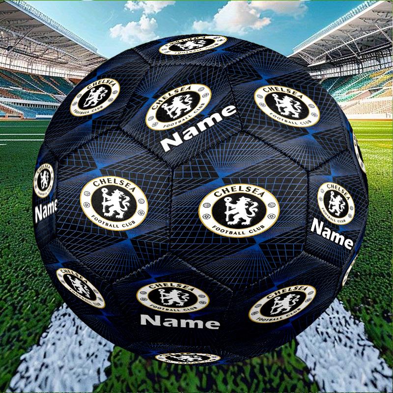 Custom Name Personalized Football Club F.C-A Print Size 5 Soccer Ball Training & Match Football, for Team, Kicking, Gift for Football Enthusiasts