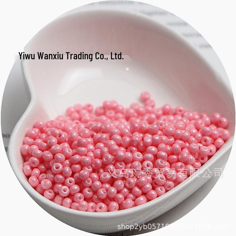 3mm Solid Color Glass Seed Beads for Handmade Jewelry & DIY Crafts