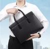 New Genuine Messenger Bag Men Leather Handbag Business Fashion Anti-theft Password Lock Bag High-end Feel 14inch Men's Briefcase