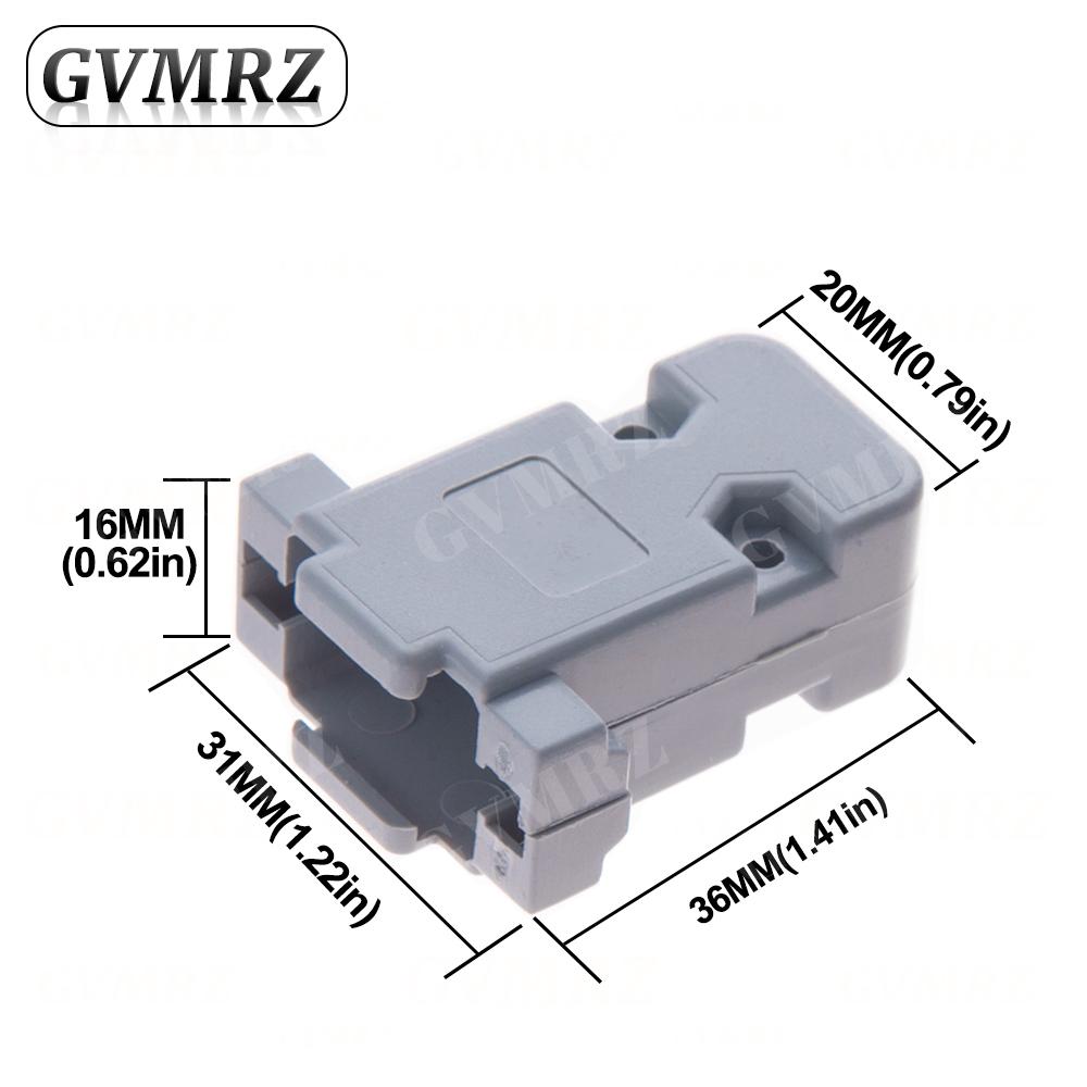 5PCS RS232 DB9 DB15 DB25 DB37 Connector Serial VGA Male Female Solder Type Plug D-SUB Male Plug Socket Connector