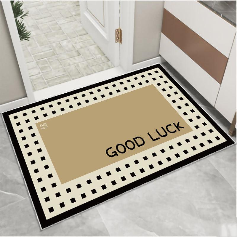 Bathroom Floor Mat Entrance Absorbent Floor Mat Bathroom Anti Slip Mat Toilet Floor Mat