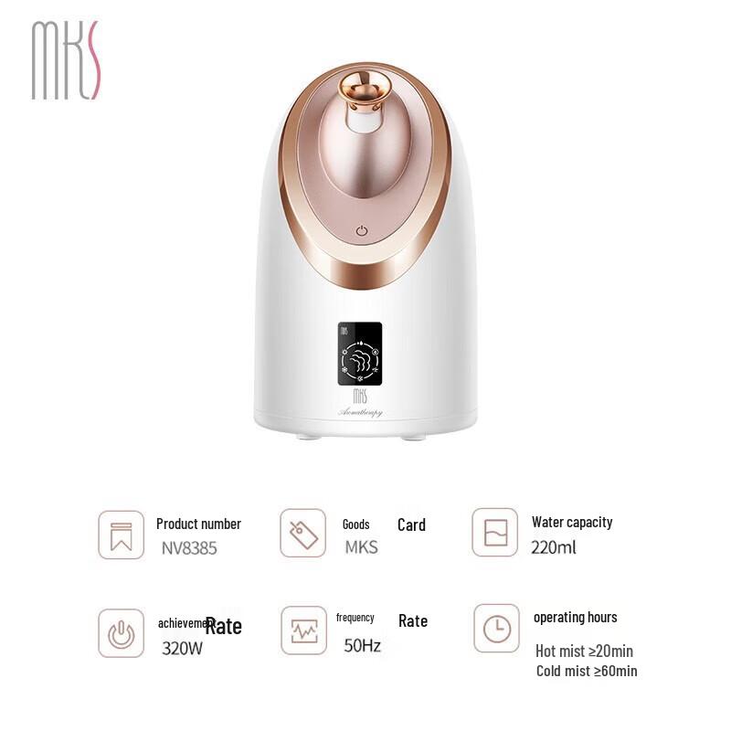 MKS Nano Hot & Cold Facial Steamer