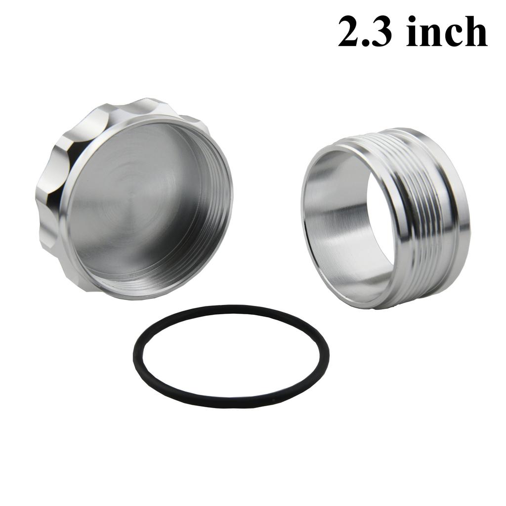 Aluminum Alloy Water Oil Fuel Tank Reservoir Cover Cap Weld Billet On Filler Neck Cap OD 38mm/1.5" 49mm/2" 59mm/2.3"