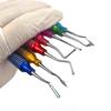 Set de 7 bucăți Rășină Compozită Dentară Cap de Rășină pentru Obturații Unelte Spatulă Culoare Titan