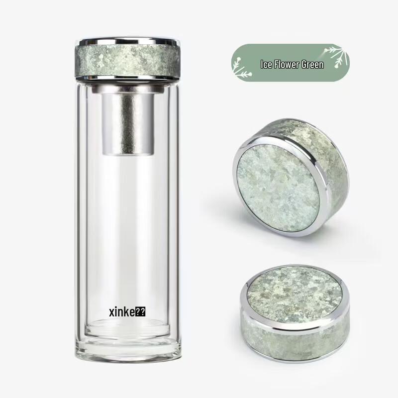 Xinke Double-Wall Glass Tea Infuser Bottle