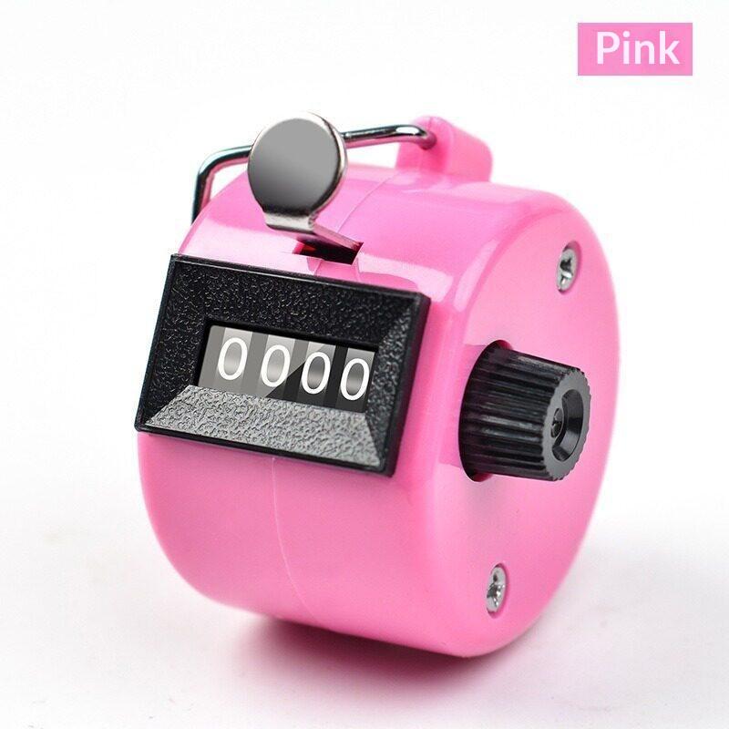 4 Digital Handheld Tally Counter Mechanical Palm Clicker for Golf Score Sports Competition Count 1