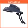 Summer Wide Brim Fan Hat With Sun Protection For Outdoor Travel