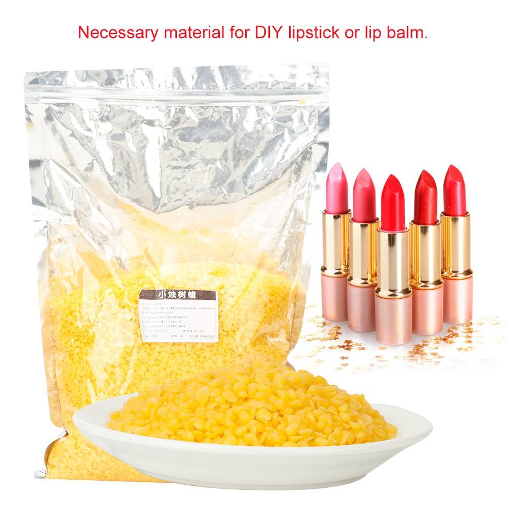 Natural Candelilla Wax DIY Manual Lipstick Lip Balm Cosmetics Material Plant Wax (1000g)